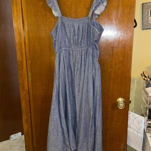 Old Navy Jean Midi Dress